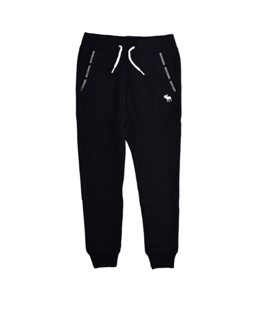 A Black Sweatpants from Abercrombie  in size 8Y for girl. (Front View)