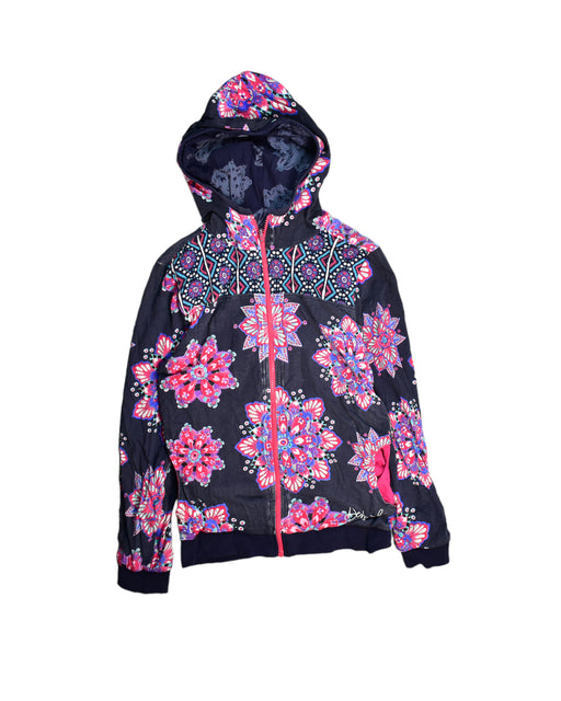 A Black Lightweight Jackets from Desigual in size 12Y for girl. (Front View)