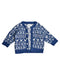 A Blue Cardigans from Kite in size 3-6M for boy. (Front View)