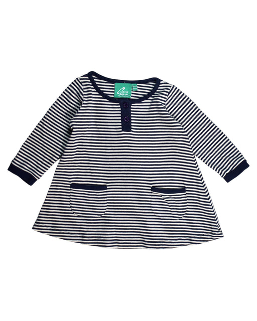A Grey Long Sleeve Dresses from Little Green Radicals in size 6-12M for girl. (Front View)