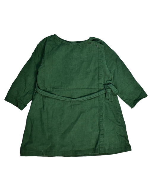 A Green Long Sleeve Dresses from Little Green Radicals in size 12-18M for girl. (Front View)