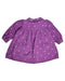 A Purple Long Sleeve Dresses from Kite in size 12-18M for girl. (Back View)