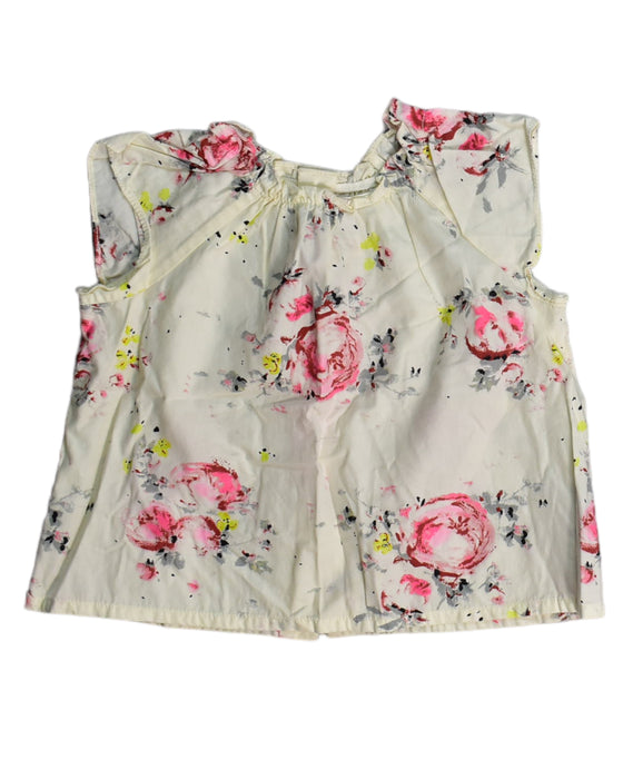 A Ivory Sleeveless Tops from Bonpoint in size 3-6M for girl. (Front View)
