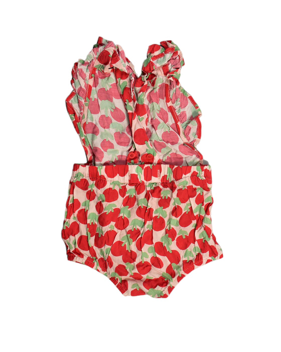 A Red Bodysuits from Stella McCartney in size 6-12M for boy. (Back View)