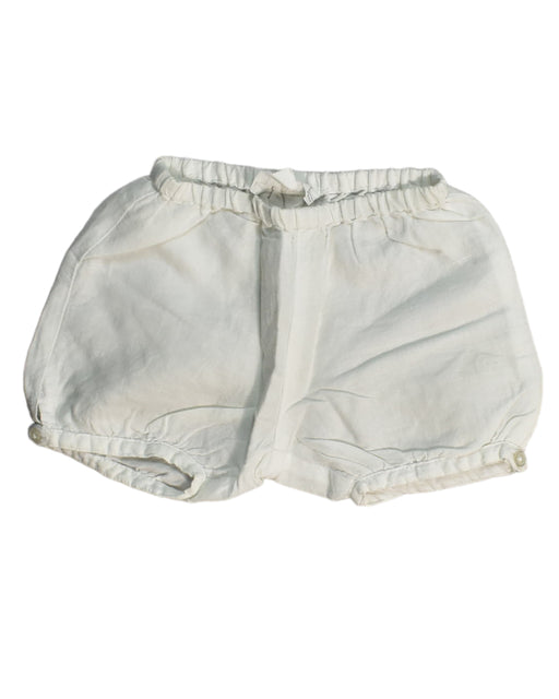 A White Shorts from Chateau de Sable in size 0-3M for girl. (Front View)