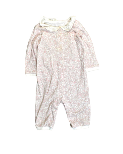 A Pink Jumpsuits from Tartine et Chocolat in size 6-12M for girl. (Front View)