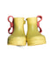 A Yellow Rain Boots from Mini Melissa in size 12-18M for girl. (Back View)