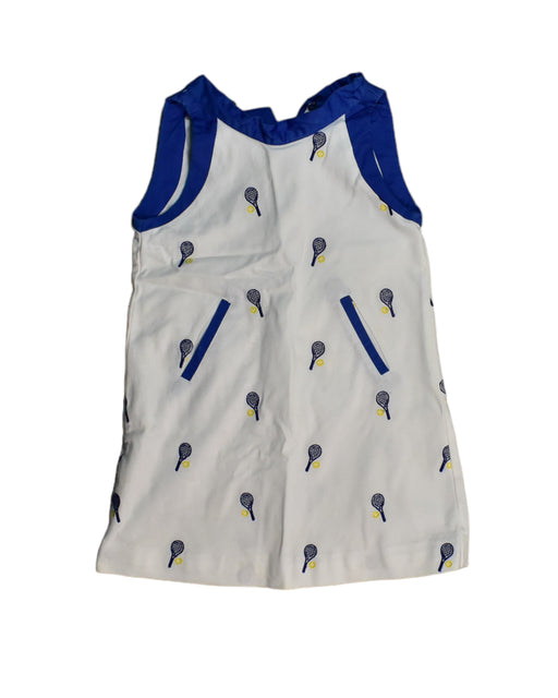A White Sleeveless Dresses from CPC in size 3T for girl. (Front View)