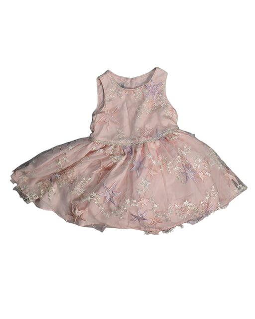 A Pink Sleeveless Dresses from Pippa & Julie in size 2T for girl. (Front View)