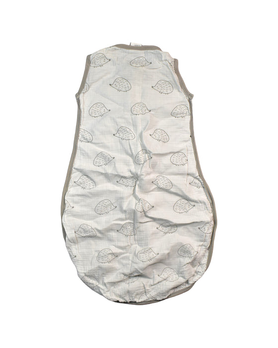 A White Sleepsacs from Swaddle Designs in size 6-12M for neutral. (Back View)
