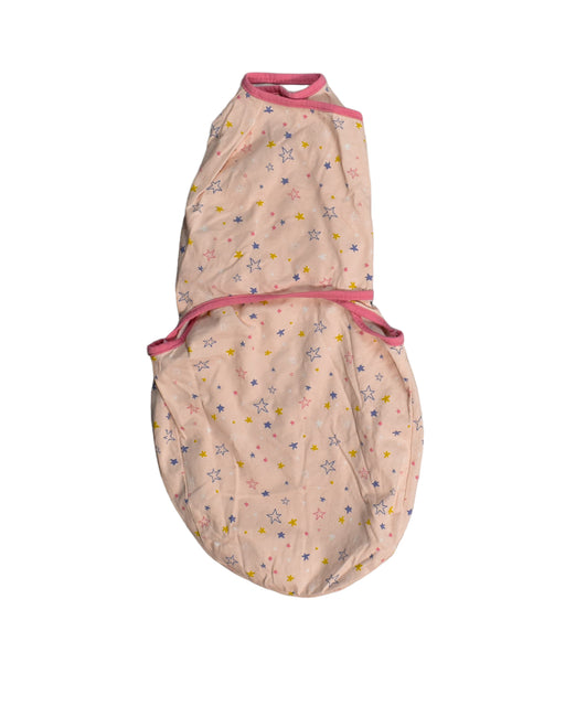 A Beige Sleepsacs from ClevaMama in size 0-3M for girl. (Front View)