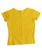 A Yellow T Shirts from Seed in size 5T for girl. (Back View)