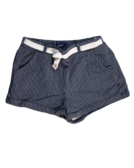 A Blue Shorts from Okaïdi in size 5T for girl. (Front View)