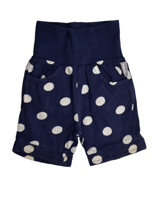 A Blue Shorts from Sigikid in size 3-6M for girl. (Front View)