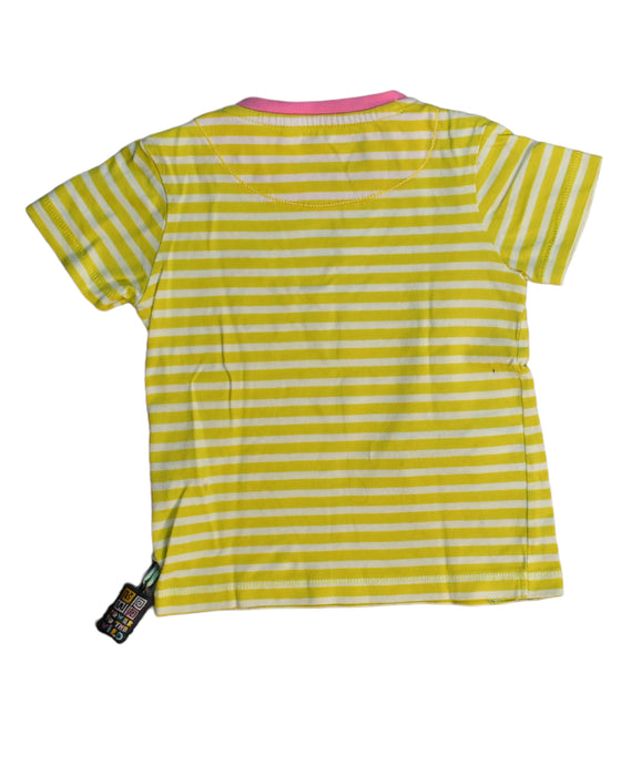 A Yellow Short Sleeve Tops from Sigikid in size 12-18M for girl. (Back View)
