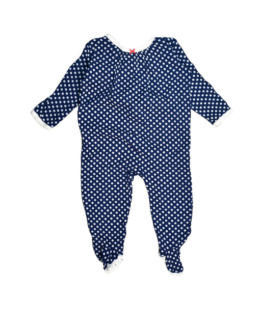 A Blue Jumpsuits from Petit Bateau in size 12-18M for girl. (Front View)