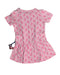 A Pink Short Sleeve Dresses from Sigikid in size 12-18M for girl. (Back View)