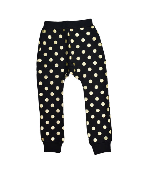 A Black Sweatpants from Beau Loves in size 7Y for girl. (Front View)