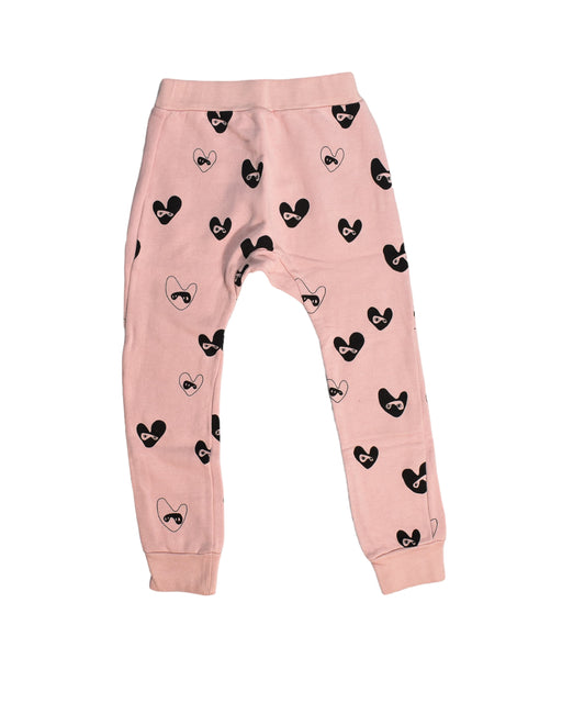 A Pink Sweatpants from Beau Loves in size 7Y for girl. (Front View)