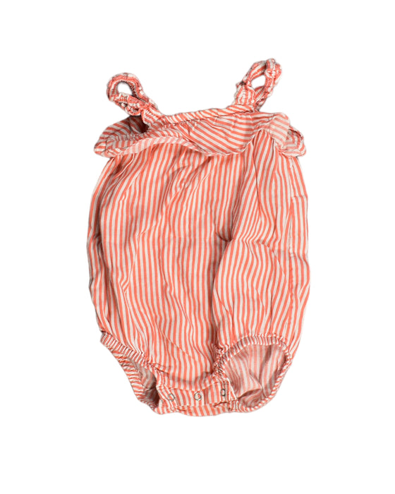 A Orange Bodysuits from Arket in size 6-12M for girl. (Front View)