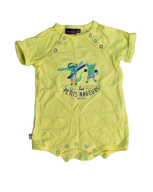 A Green Short Sleeve Tops from Sergent Major in size 3-6M for boy. (Front View)