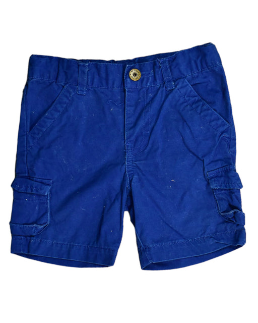 A Blue Shorts from Bout'Chou in size 3-6M for boy. (Front View)