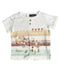 A White Short Sleeve Tops from Sergent Major in size 6-12M for boy. (Front View)