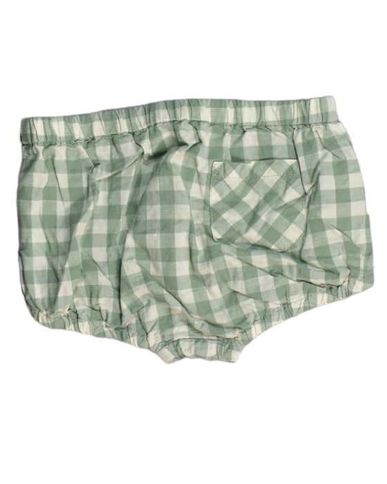 A Green Bloomers from Pehr in size 3-6M for girl. (Back View)