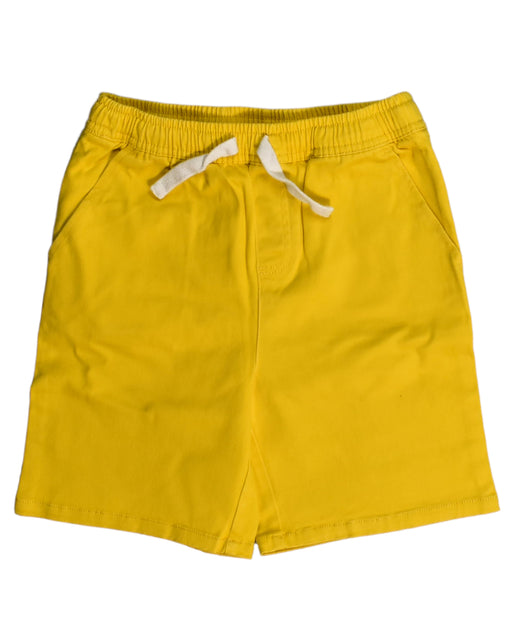 A Yellow Shorts from Seed in size 10Y for girl. (Front View)