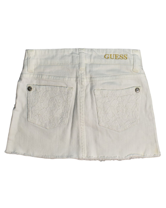 A White Skorts from Guess in size 7Y for girl. (Back View)