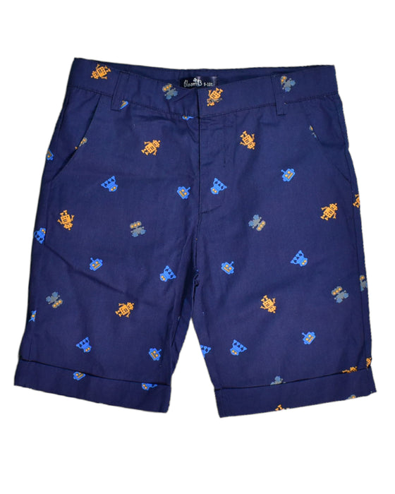 A Blue Shorts from bloomB in size 10Y for boy. (Front View)