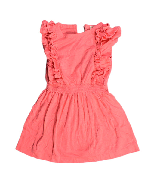 A Pink Sleeveless Dresses from Crewcuts in size 3T for girl. (Front View)