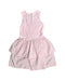 A Pink Sleeveless Dresses from Seed in size 10Y for girl. (Back View)