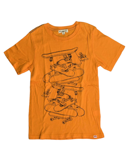 A Yellow T Shirts from Appaman in size 8Y for boy. (Front View)