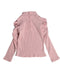 A Pink Long Sleeve Tops from Janie & Jack in size 4T for girl. (Back View)