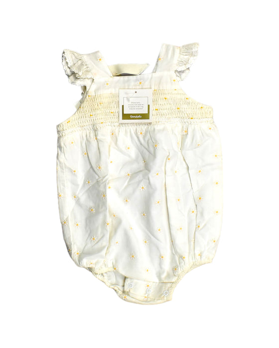 A Yellow Bodysuits from Dondolo in size 18-24M for girl. (Back View)
