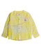 A Yellow Shirts from Foque in size 5T for boy. (Front View)