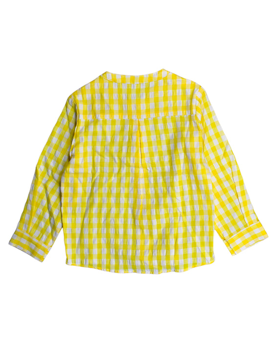 A Yellow Shirts from Foque in size 5T for boy. (Back View)