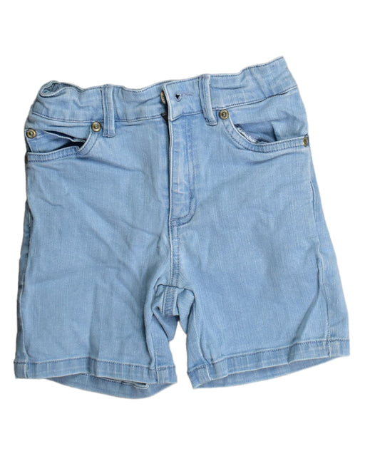 A Blue Shorts from Chateau de Sable in size 4T for girl. (Front View)
