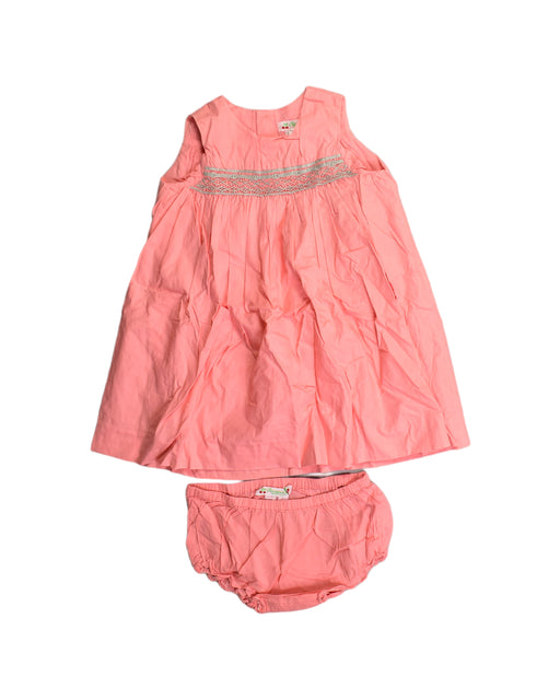 A Pink Dress Sets from Bonpoint in size 2T for girl. (Front View)