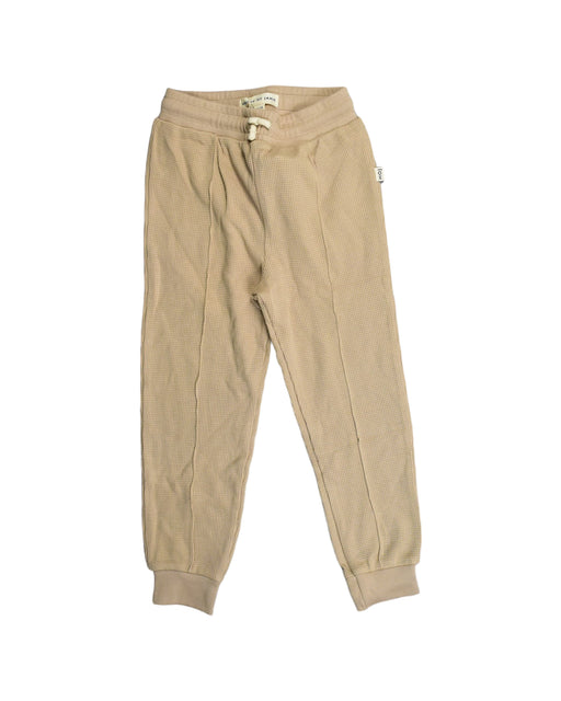 A Brown Sweatpants from House of Jamie in size 6T for boy. (Front View)