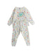 A White Pyjama Sets from Petit Bateau in size 4T for girl. (Front View)
