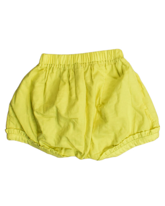 A Yellow Bloomers from Knot in size 12-18M for girl. (Back View)