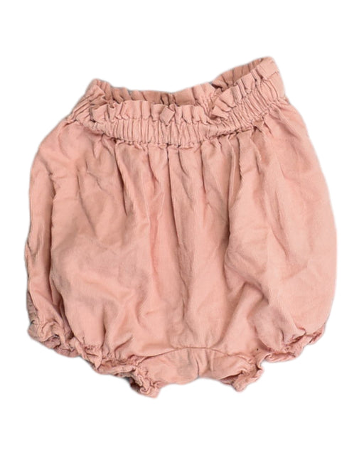 A Pink Bloomers from Knot in size 12-18M for girl. (Front View)