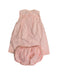 A Pink Dress Sets from Cyrillus in size 12-18M for girl. (Back View)