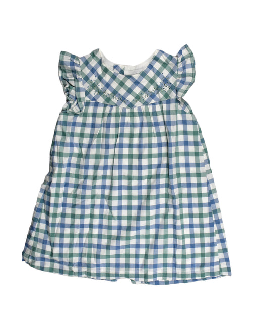A Blue Sleeveless Dresses from Knot in size 3T for girl. (Front View)