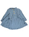 A Blue Long Sleeve Dresses from House of Jamie in size 2T for girl. (Front View)