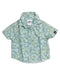 A Blue Short Sleeve Shirts from Piping Hot in size 6-12M for boy. (Front View)
