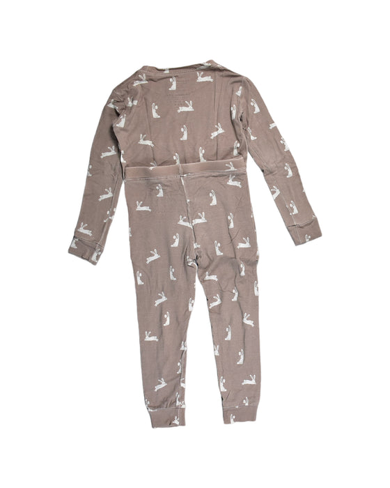 A Grey Pyjama Sets from Brave Little Ones in size 4T for boy. (Back View)