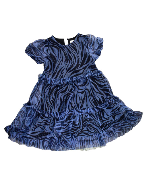 A Blue Short Sleeve Dresses from Baker by Ted Baker in size 4T for girl. (Front View)
